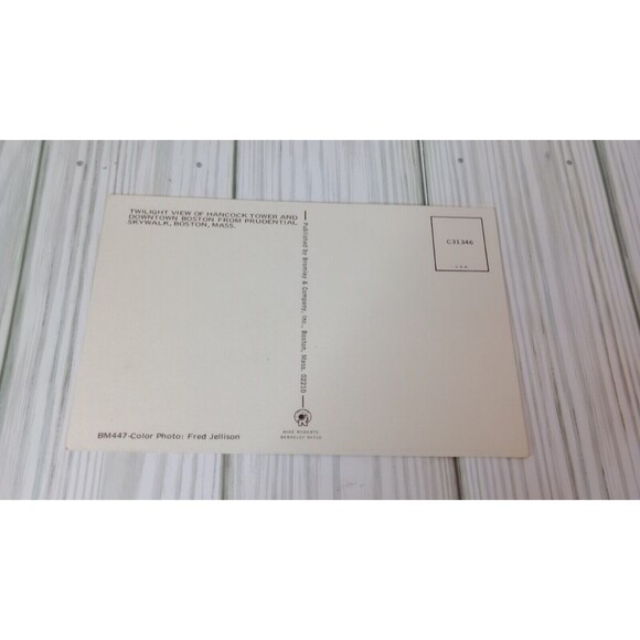 Hancock Tower Skywalk Post Card - Picture 2 of 2